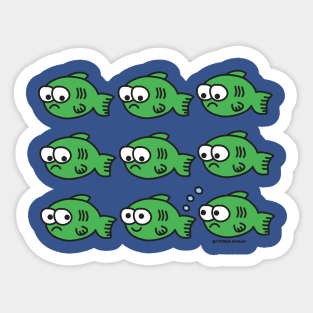 FISH FART Sticker